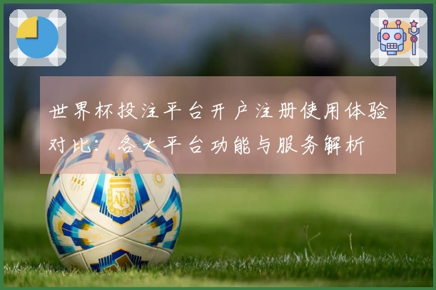 世界杯投注平台开户注册使用体验对比：各大平台功能与服务解析
