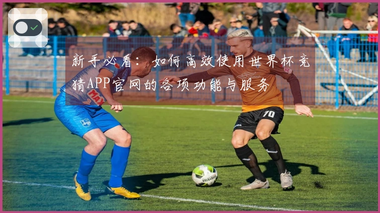 新手必看：如何高效使用世界杯竞猜APP官网的各项功能与服务