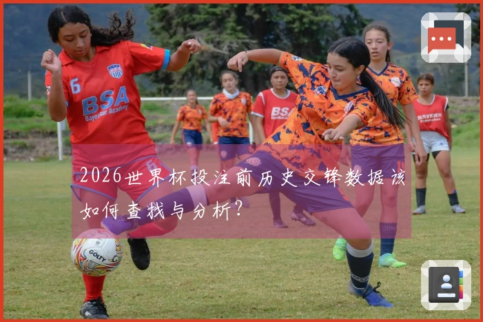 2026世界杯投注前历史交锋数据该如何查找与分析？