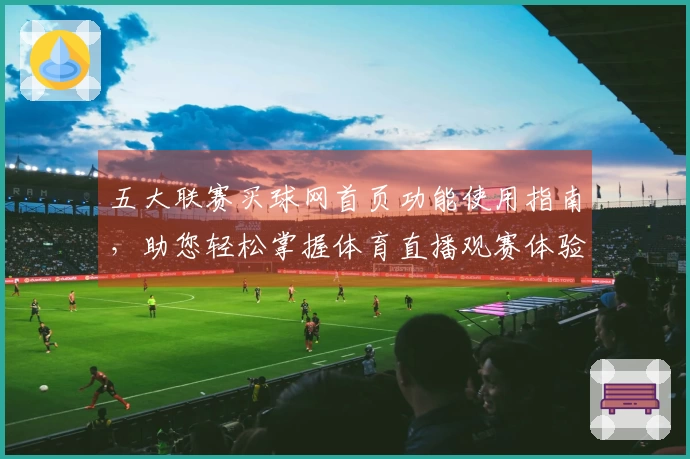 五大联赛买球网首页功能使用指南，助您轻松掌握体育直播观赛体验