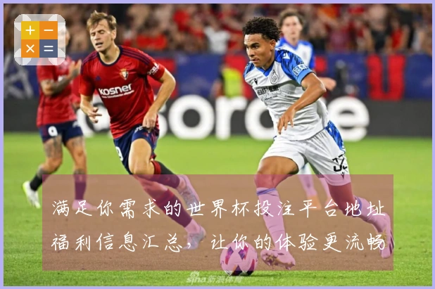 满足你需求的世界杯投注平台地址福利信息汇总，让你的体验更流畅便捷